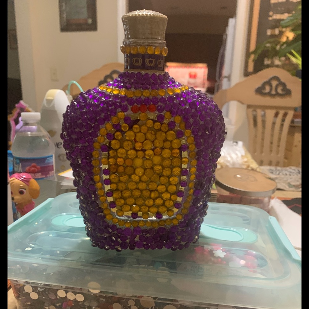 Liquor bottle bling